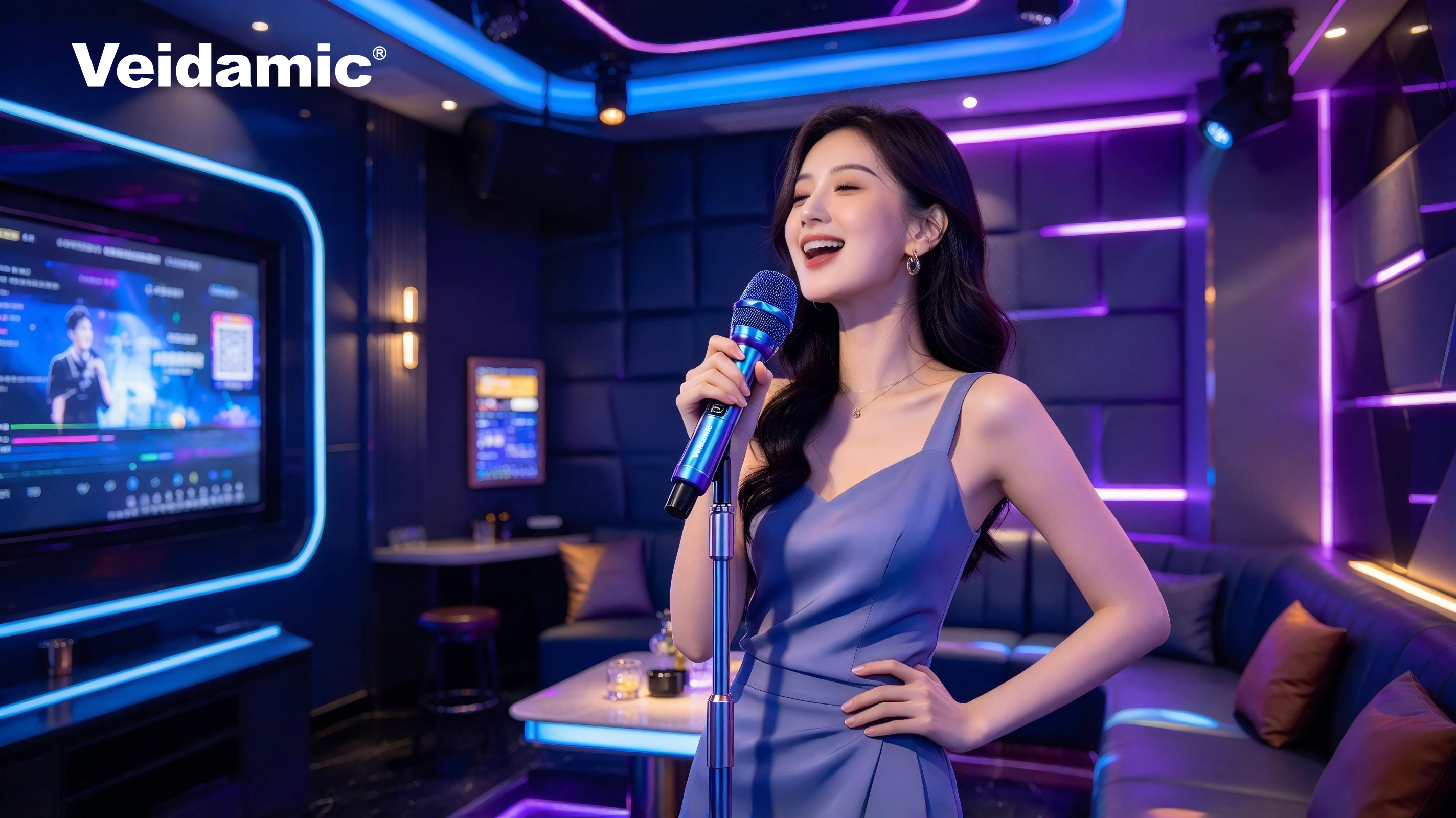 以声为礼，唱响每一场欢聚｜Veidamic® 威达 HK10 Plus 智能无线麦克风